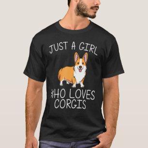 Funny Corgi für Mädchen Kinder Walisischer Korgi H T-Shirt