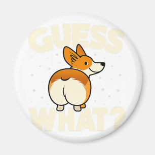 Funny Corgi Geschenke für Corgi Liebhaber Männer Magnet