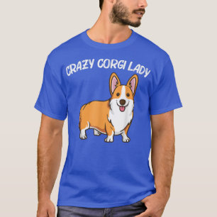 Funny Corgi Kunst für Frauen Mama Walisisch Corgi T-Shirt
