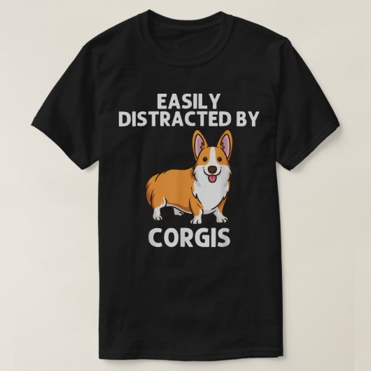 Funny Corgi Kunst für Männer Frauen Walisischer Co T-Shirt (Design vorne)