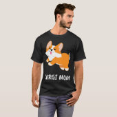 Funny Corgi Mama 966 T-Shirt (Vorne ganz)