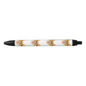 Funny Corgi mit Brille Kugelschreiber (Vorderseite)