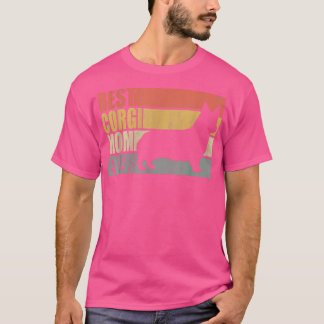 Funny Corgi Mom Gifts Women Girls Dog Pembroke Cor T-Shirt