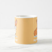 Funny Corgi Puppy Kaffeetasse (Mittel)
