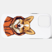 Funny Corgi Wearing Hoodie Case-Mate iPhone Hülle (Rückseite (Horizontal))