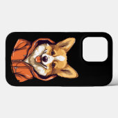 Funny Corgi Wearing Hoodie Case-Mate iPhone Hülle (Rückseite (Horizontal))
