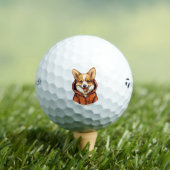 Funny Corgi Wearing Hoodie Golfball (Insitu T-Shirt)