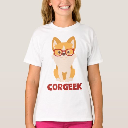 Funny Corgi Welpe Hund Lover Geschenk Niedlich Cor T-Shirt (Vorderseite)