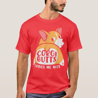 Funny Corgies Welsh Hunde The Corgi Hinterns Drive T-Shirt