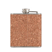 FUNNY Cork Board mit anpassbarem Text auf Post It Flachmann (Rückseite)