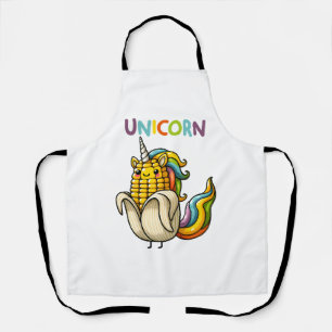 Funny Corn Unicorn Schürze