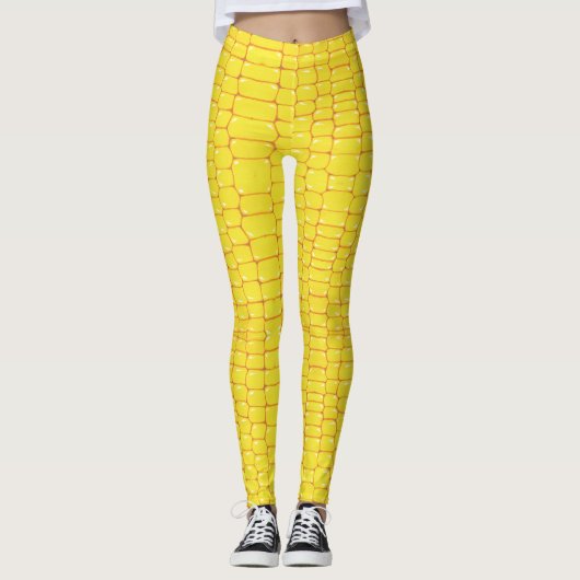 Funny Corner Muster Leggings |Original handbemalt (Vorderseite)