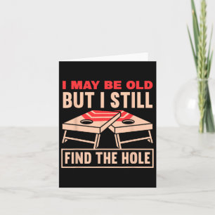 Funny Cornhole Grandpa Fathers Day Togames Karte