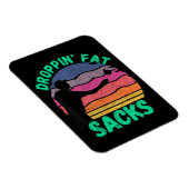 Funny Cornhole Team Cornhole Zubehör Magnet (Rechte Seite)