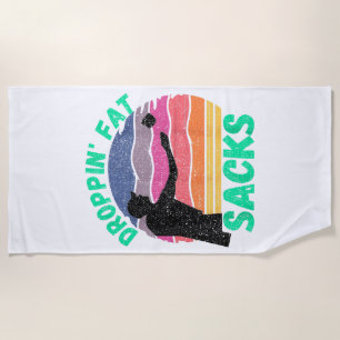 Funny Cornhole Team Cornhole Zubehör Strandtuch