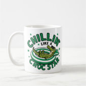 Funny Corocdile Cartoon Croc Sommer Kaffeetasse (Links)