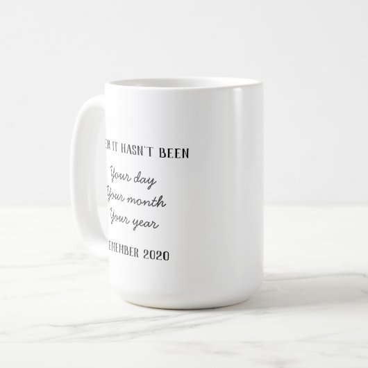 FUNNY CORONA VIRUS 2020 GIFT KAFFEETASSE (Vorderseite Links)