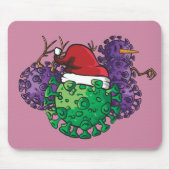 Funny Coronavirs Christmas Memes 2020 Mousepad (Vorne)