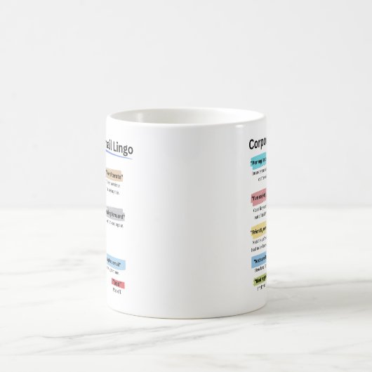 Funny Corporate E-Mail-Zeitschrift Kaffeetasse (Mittel)