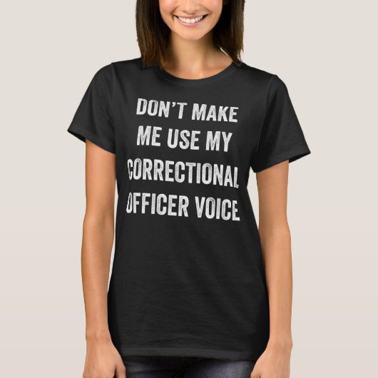 Funny Corrector Gefängniswärter Krieg T-Shirt (Vorderseite)