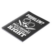 Funny Corrector Grievance Spaß Notizblock (Linke Seite)