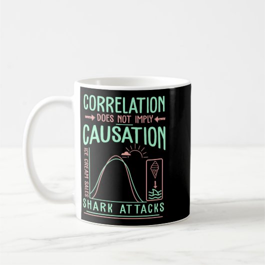 Funny Correlation Does Not Imply Causation Premium Kaffeetasse (Links)
