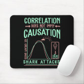 Funny Correlation Does Not Imply Causation Premium Mousepad (Mit Mouse)
