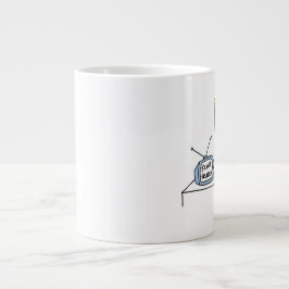 Funny Cosmetic Plastic Chirurg Cartoon Jumbo Tasse