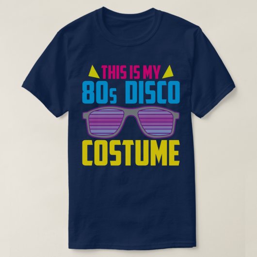 Funny Costume 80er Disco Party 80er Generation Ret T-Shirt (Design vorne)