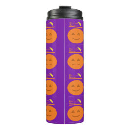 Funny Costume Design Pumpkin Thermal Tumbler Thermosbecher