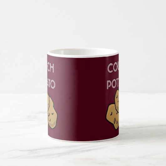 Funny "Couch Potato" Binge Watching Tasse (Mittel)