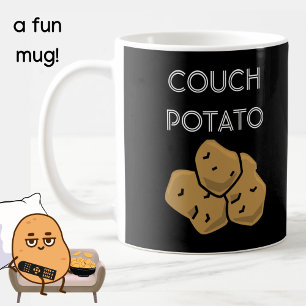 Funny "Couch Potato" Binge Watching Tasse