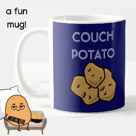 Funny "Couch Potato" Binge Watching Tasse