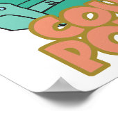 Funny Couch Potato Poster (Ecke)