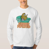 Funny Couch Potato T-Shirt (Vorderseite)