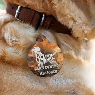 Funny Country Individuelle Name Round Pet Tag Haustiermarke