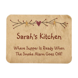 Funny Country Kitchen Magnet