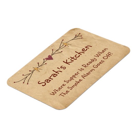 Funny Country Kitchen Magnet (Linke Seite)