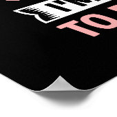 Funny Country Pig Liebhaber Poster (Ecke)