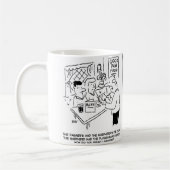 Funny Country Pub Essen. Pub Food Gag auf Kaffeetasse (Links)