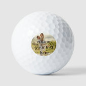 Funny Couple Face Custom Golf Balls Gift Golfball (Vorderseite)