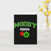 Funny Couples Christmas Merry And Bright Moody And Karte (Gelbe Blume)