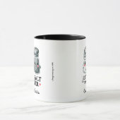 Funny Couples Geschenk "Salz to My Pepper" Maßgesc Tasse (Zentrum)