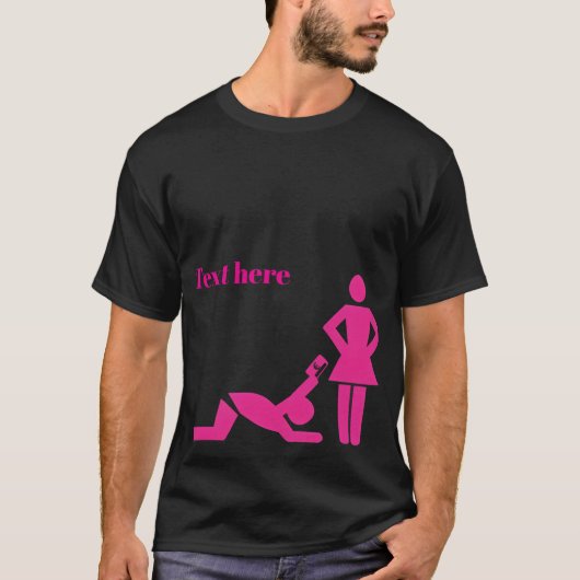 Funny Couples Grafischer T - Shirt (Vorderseite)