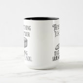 Funny Couple's Pun Joke Bread Gift Tasse (Zentrum)