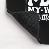 Funny Couples Quotes I Like My Women A Little Bit  Mousepad (Ecke)