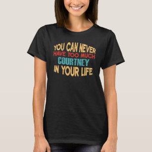 Funny Courtney Personalisiert Tshirt Vorname Joke