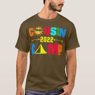 Funny COUSIN CAMP 2022 Oma Opa Sommerlager T-Shirt