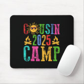 Funny Cousin Camp 2025 Camping Crew Sommerferien Mousepad (Mit Mouse)