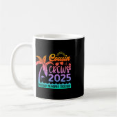 Funny Cousin Crew 2025 Summer Group Memorie machen Kaffeetasse (Links)